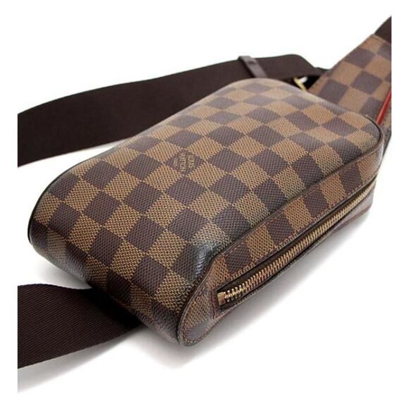 Louis Vuitton Jeronimos Body Bag Waist Pouch Damier Brown - Picture 2 of 5